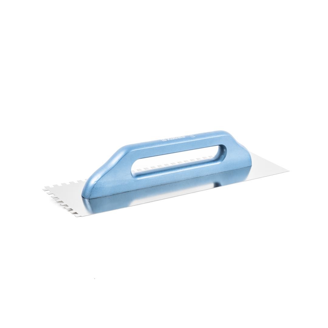 Gletiera profesionala, cu dinti 8×8 mm, 480×130 inox Kubala Gletiera profesionala, cu dinti 8×8 mm, 480×130 inox Kubala